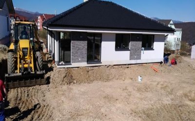 Výstavba rodinného domu Pršianska terasa Banská Bystrica